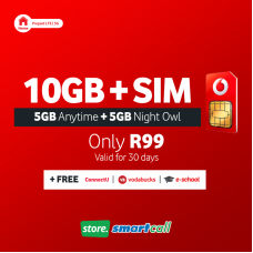 SIM Only + 10GB Vodacom LTE Data